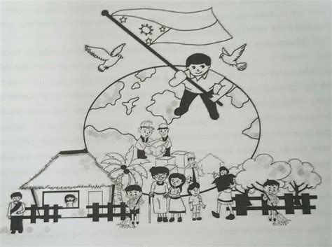 lipunan drawing easy|Lipunan .